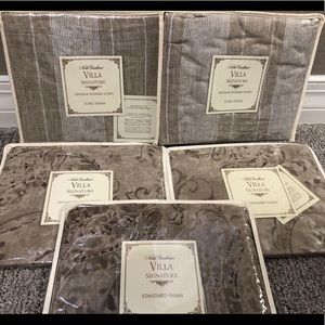 Noble Excellence standard & Euro shams NWT